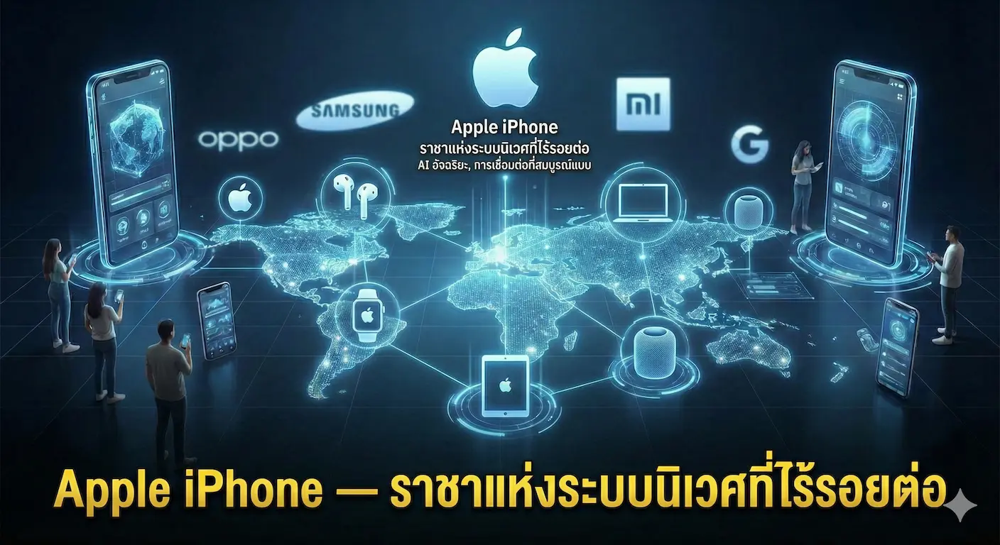 Apple iPhone — ราชาแห่งระบบนิเวศที่ไร้รอยต่อ